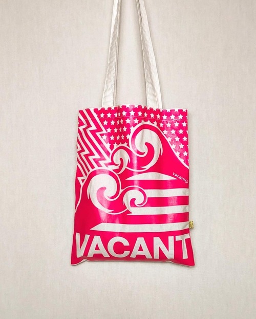 STAR＆WAVE Long-handleTOTE　Neon Pink