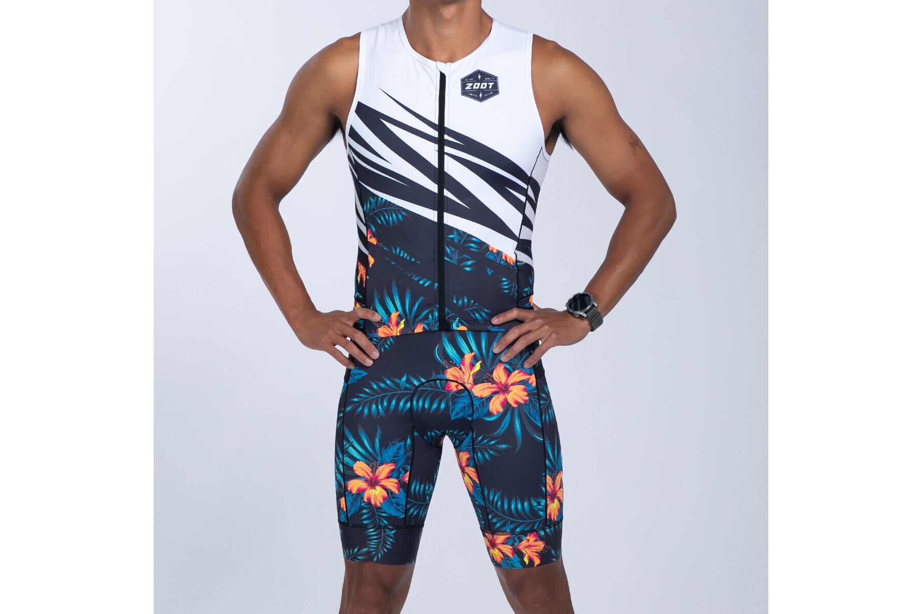 MEN'S TRI SLVS FZ RACESUIT (Hula) トライスーツ ワンピース MEN'S TRI SLVS FZ RACESUIT (Hula) トライスーツ ワンピース