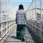 Leh / Zip Wide Track Pants style