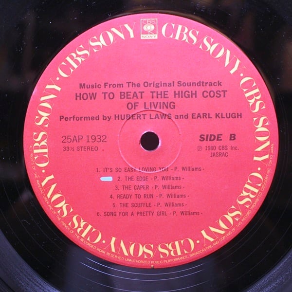 Hubert Laws And Earl Klugh / How To Beat The High Cost Of Living (Music From The Original Soundtrack) [25AP 1932] - 画像4