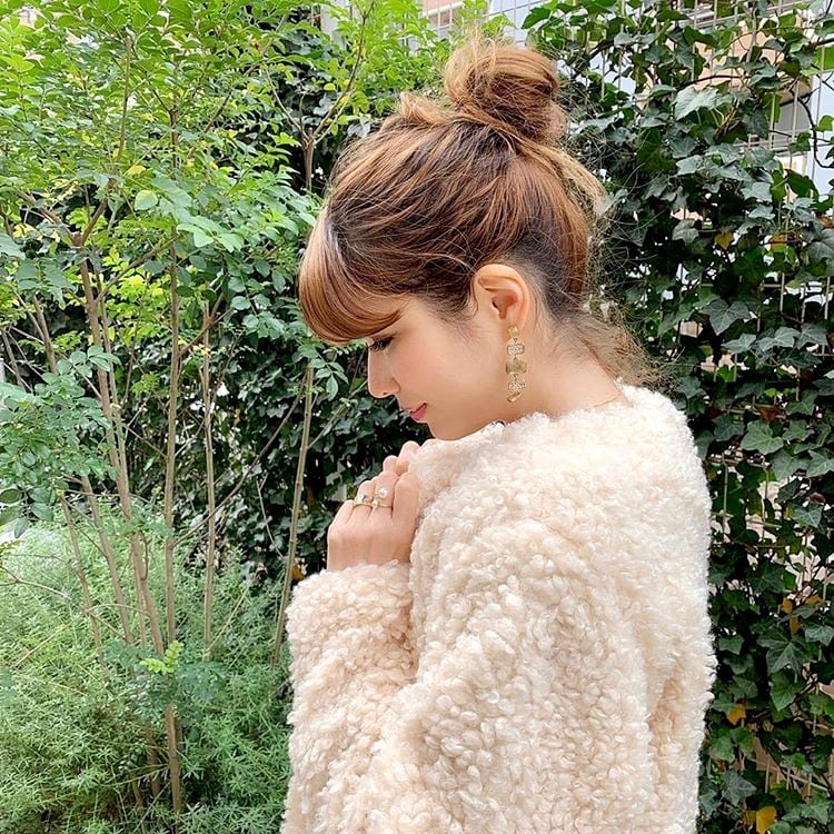 GlamLipsプードルファーノーカラーロングコート｜ジャケット/アウター 