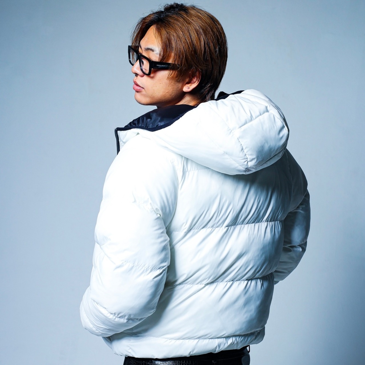 OG LOGO REVERSIBLE PUFFER JACKET