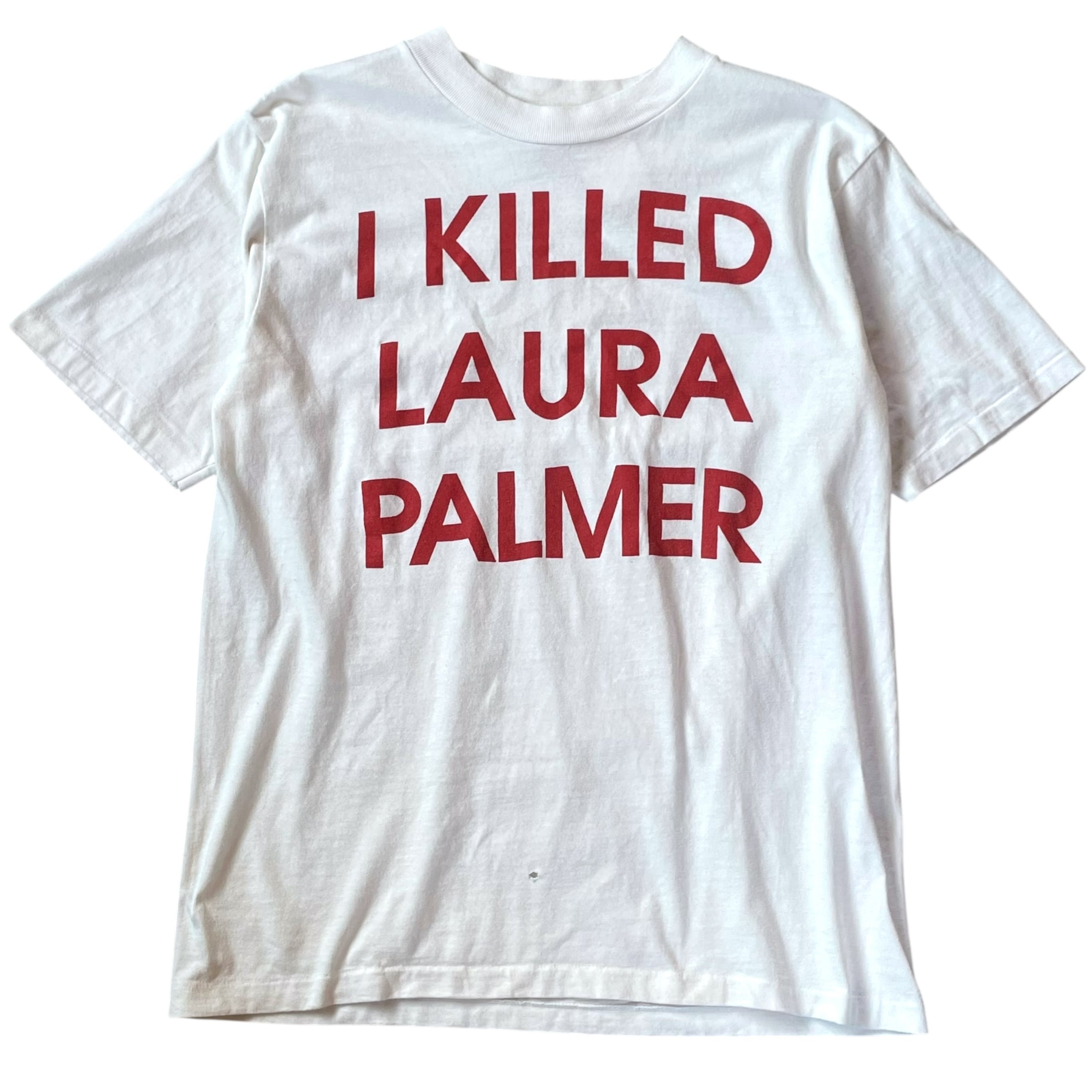 1990s TWIN PEAKS "I KILLED LAURA PALMER" T-shirt