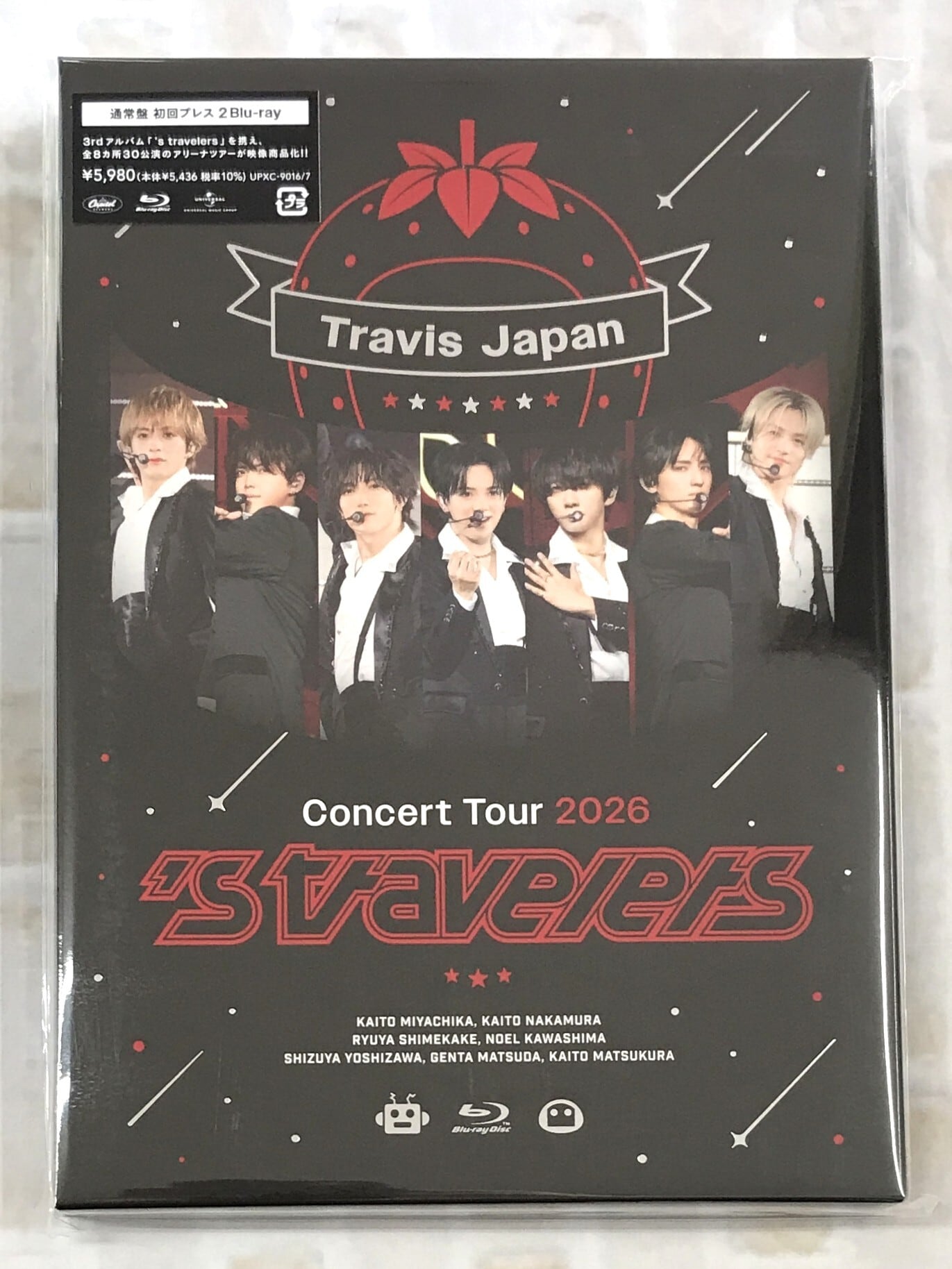 TravisJapan CD Blu-ray まとめ売り Travis Japan / Travis Japan Concert Tour 2026 's travelers / 通常