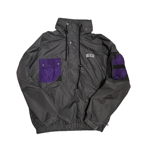 90's~ nylon pullover jacket