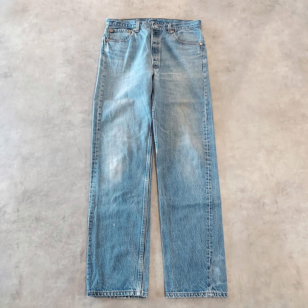 リーバイス501 Levis W35 青 90s USA製 古着 15940