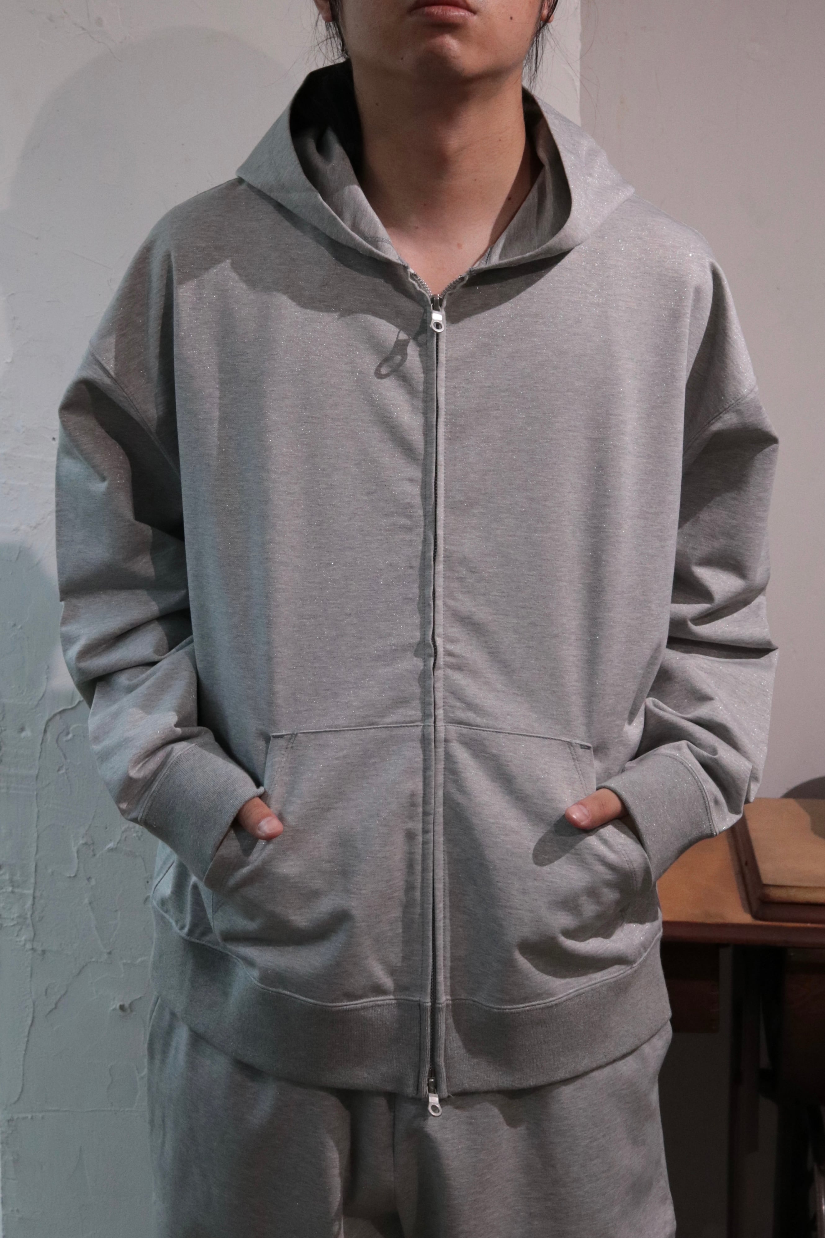 トップス KANEMASA PHIL. 36G Glittery Zip Hoodie KANEMASA PHIL. - 36G Glittery Zip Hoodie 