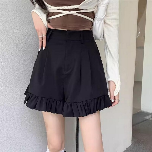 cute girly frill shorts pants 0364