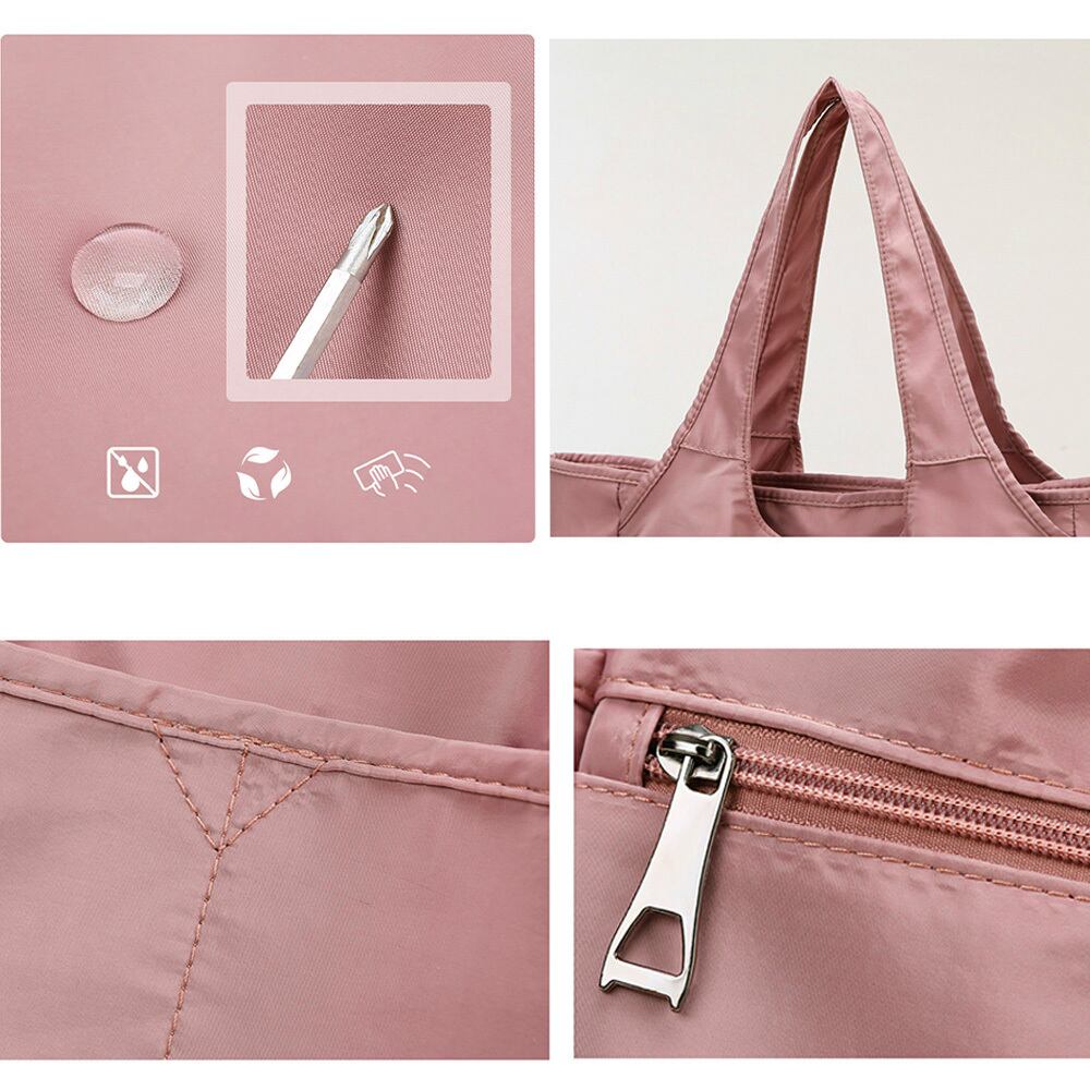 ナイロン トート バッグ レディース 大容量 通勤 通学 A4 大人 シンプル かわいい きれいめ カジュアル 肩掛け マザーズバッグ 大人可愛い 大人女子