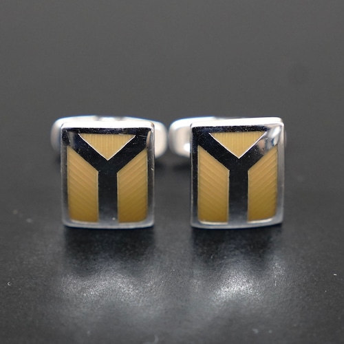 Yves Saint Laurent cuffs カフス　イブサンローラン　カフリンクス　YSL