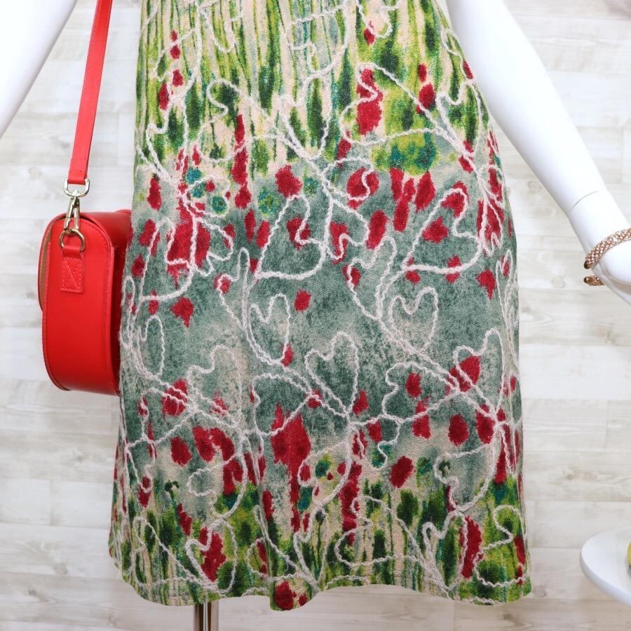 シビラ ノースリーブ ロングワンピース 花柄 刺繍 日本製 Lサイズ シビラ 花柄刺繍 ノースリーブ ワンピース M - メルカリ