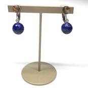 繊細に光を反射！ シェル・ラピスラズリ ピアス イヤリング mm1100