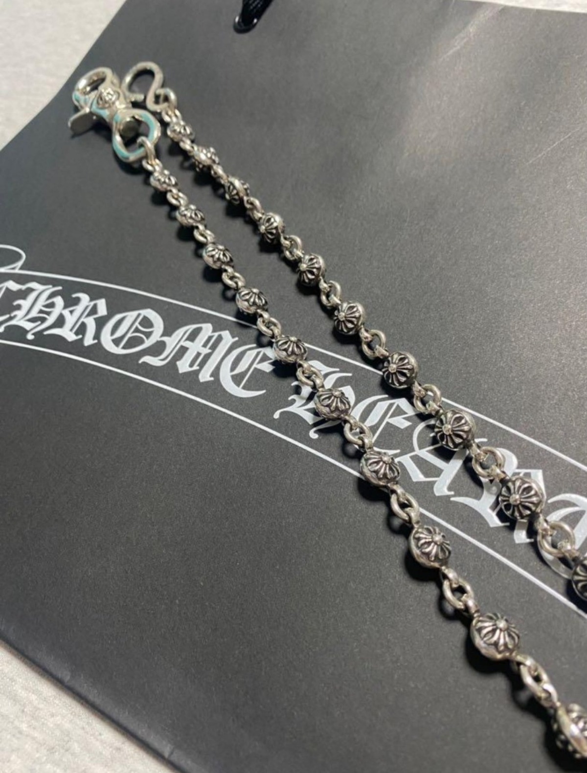 CHROME HEARTS クロムハーツ ロングL26 /クロスボール ウォレット  