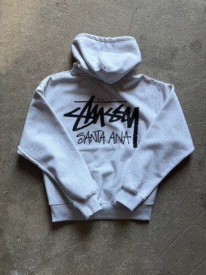 STUSSY SANTA ANA HOODIE (ash)