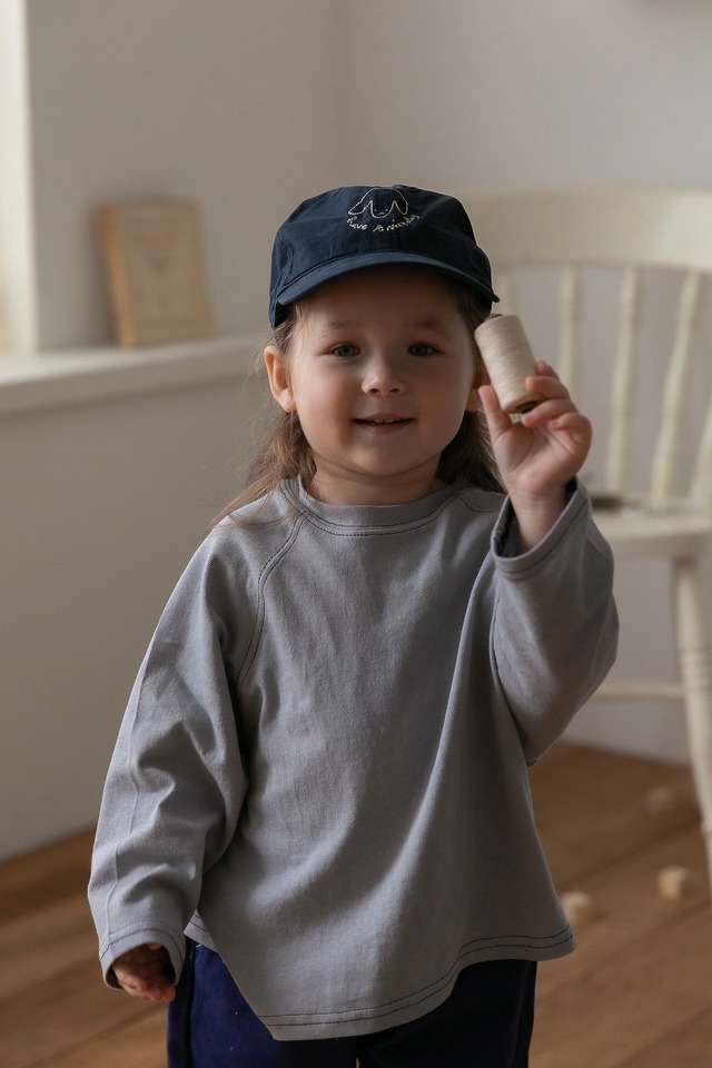 《予約》送料無料【oatmeal】Stitch Raglan