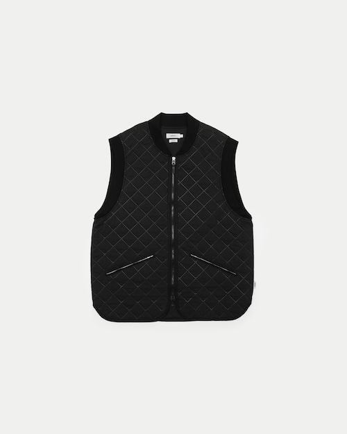 Classic Quilting Vest / BLACK［goyemon general gadget］