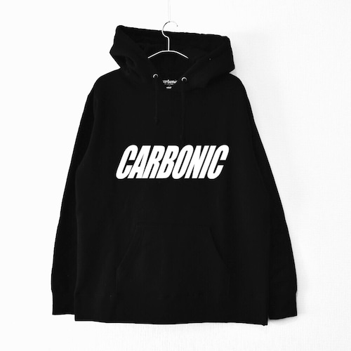 carbonic SLANT logo hooded parka