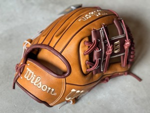 2025年限定モデル The Wannabe Hero DUAL 86型【Wilson】軟式用グラブ ［Wilson中村氏直伝型付け］Sタン