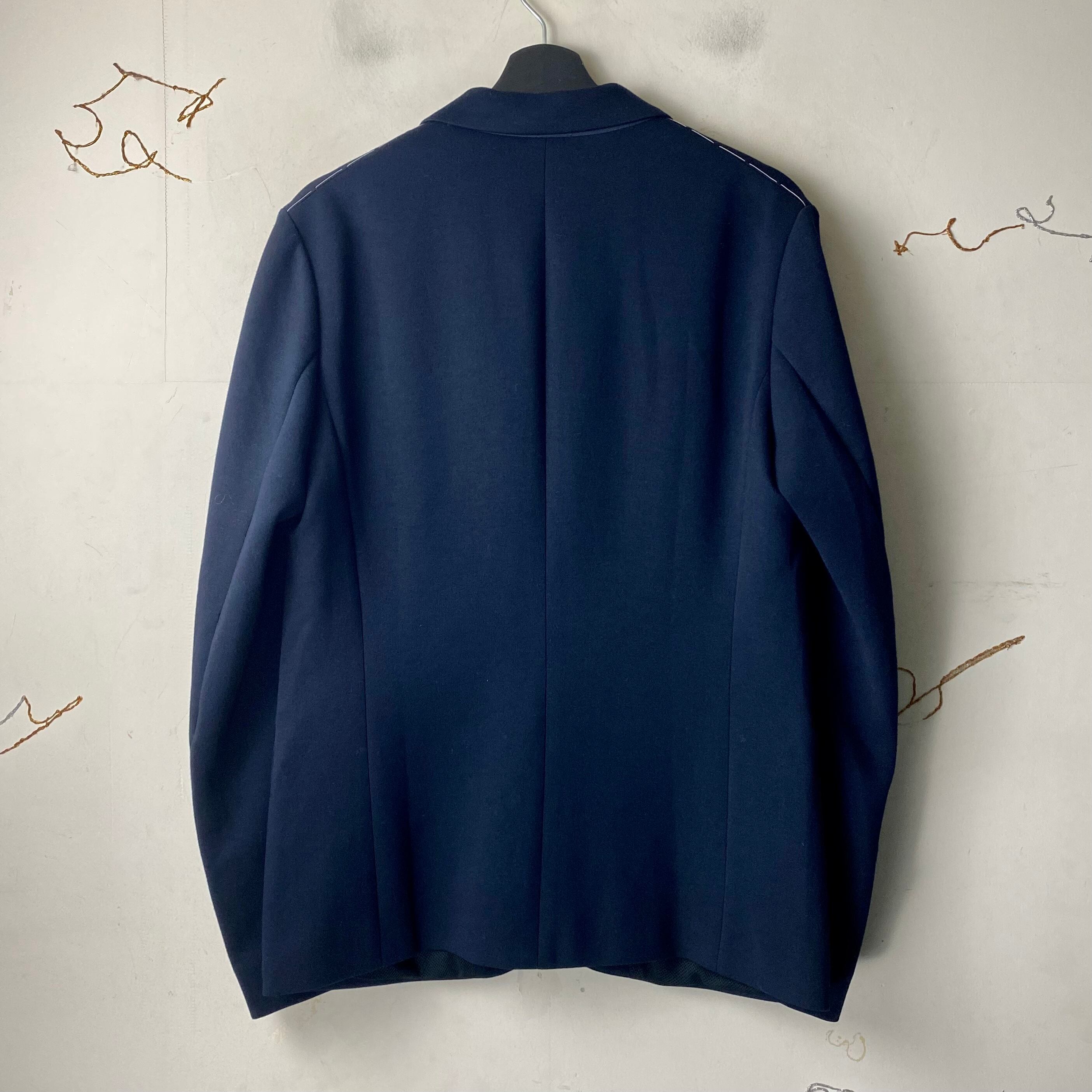 EMPORIO ARMANI knit tailored jacket | NOIR ONLINE
