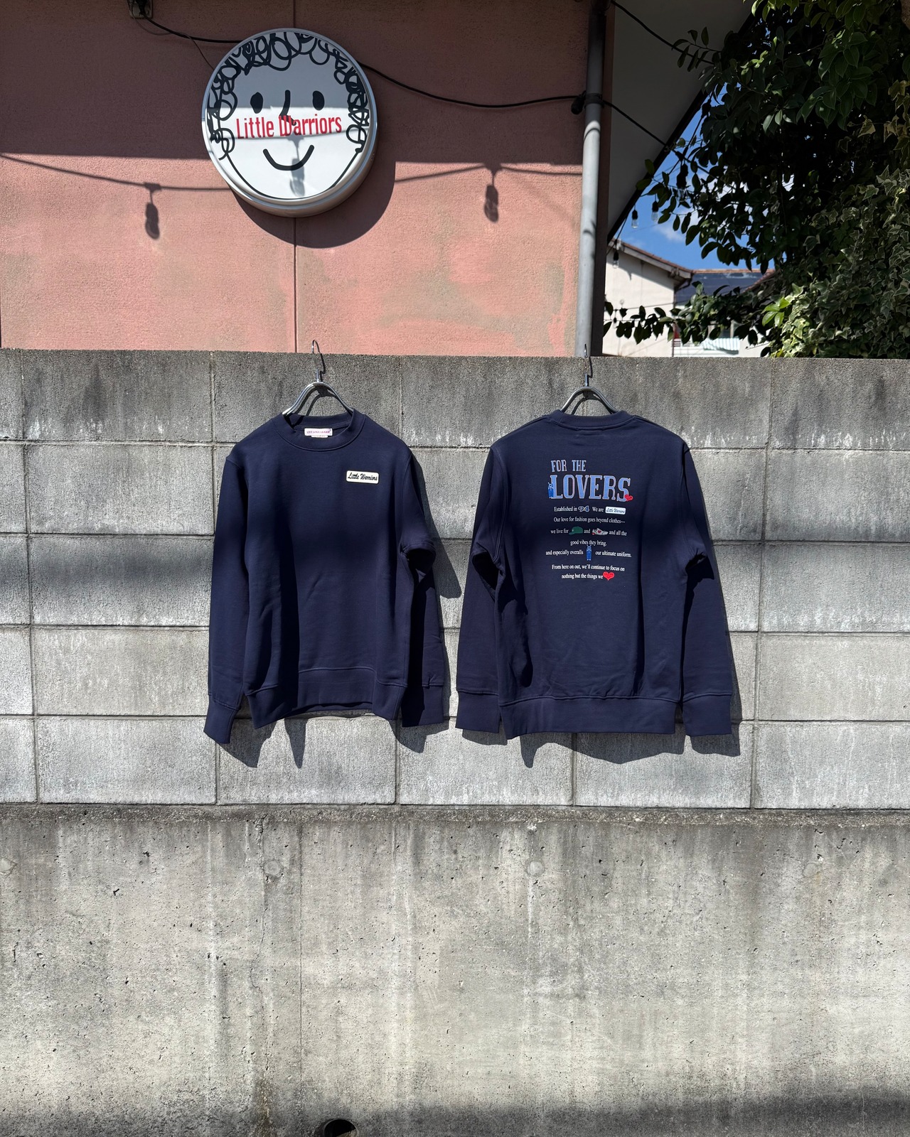 【LIVE LOVE LEARN UNISEX】LOVERS SWEAT  SHIRT