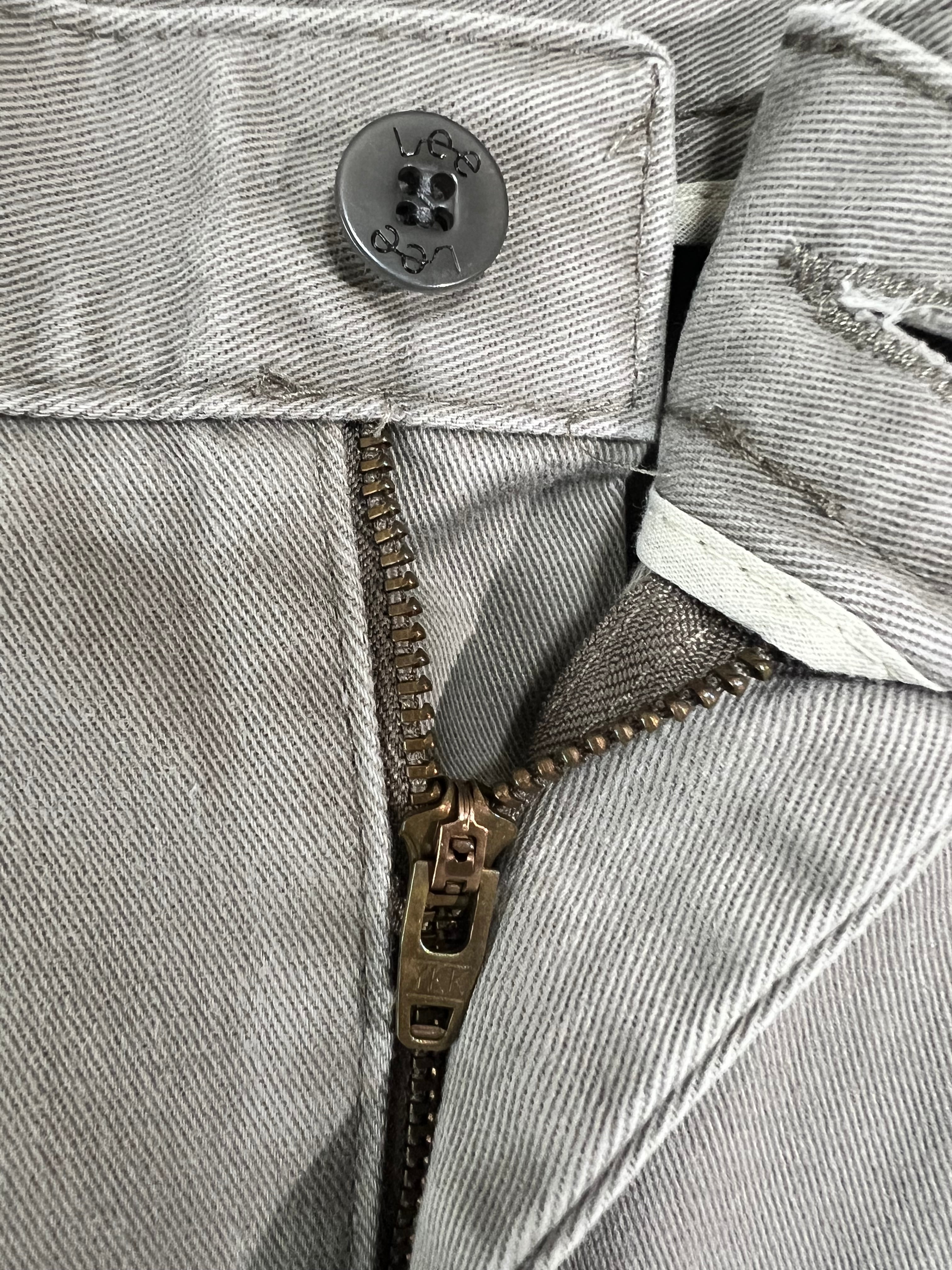 Lee 2タックチノパン グレー W34×L30 | Pay ID