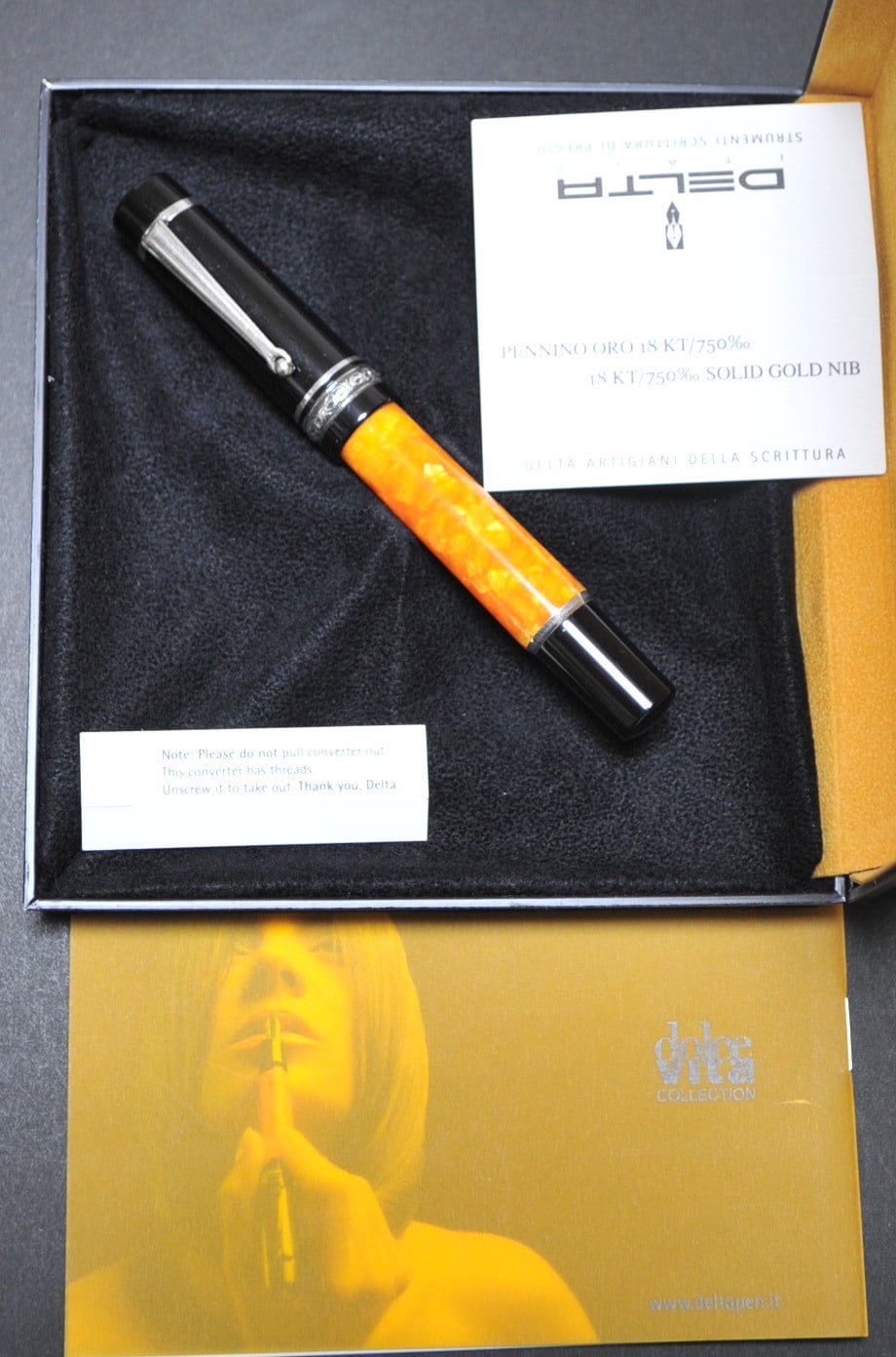 デルタ ドルチェビータ ミディアム DELTA dolce vita Medium （細字