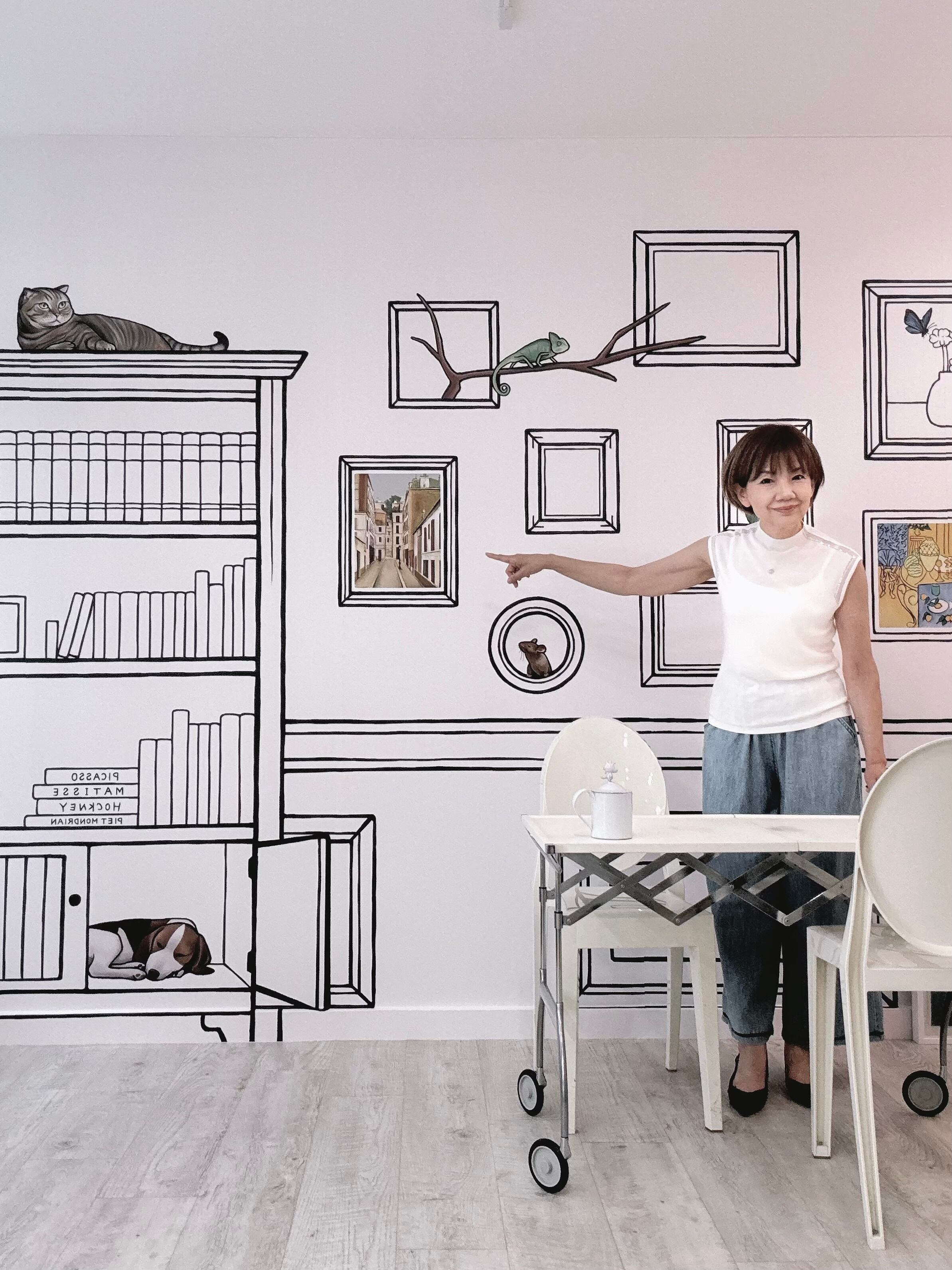 裾デザインワイドパンツ　素材が素晴らしい25300円を　バイオーダーのため納品まで1週間くらいかかります。