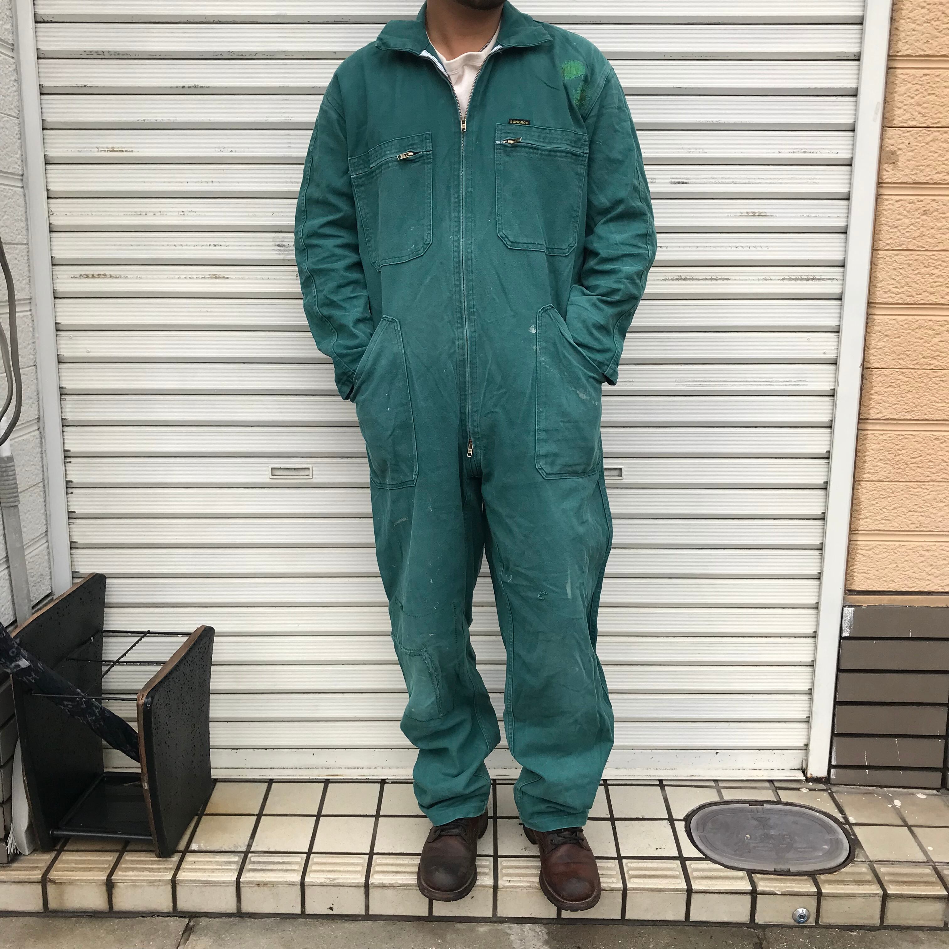 古着 ビンテージ 60s フランス ワーク 繋ぎ つなぎ（70