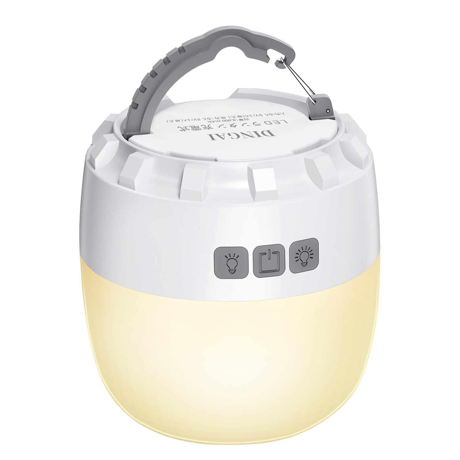 DINGAI LED ランタン キャンプランタン 【8000mAh 大容量】 光色/輝度
