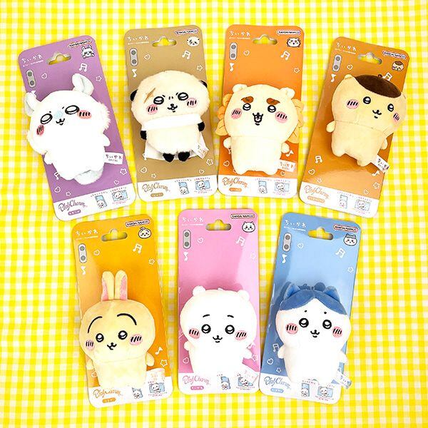 ちいかわ Play Charm スマホスタンド マスコット ホワイト | Pay ID