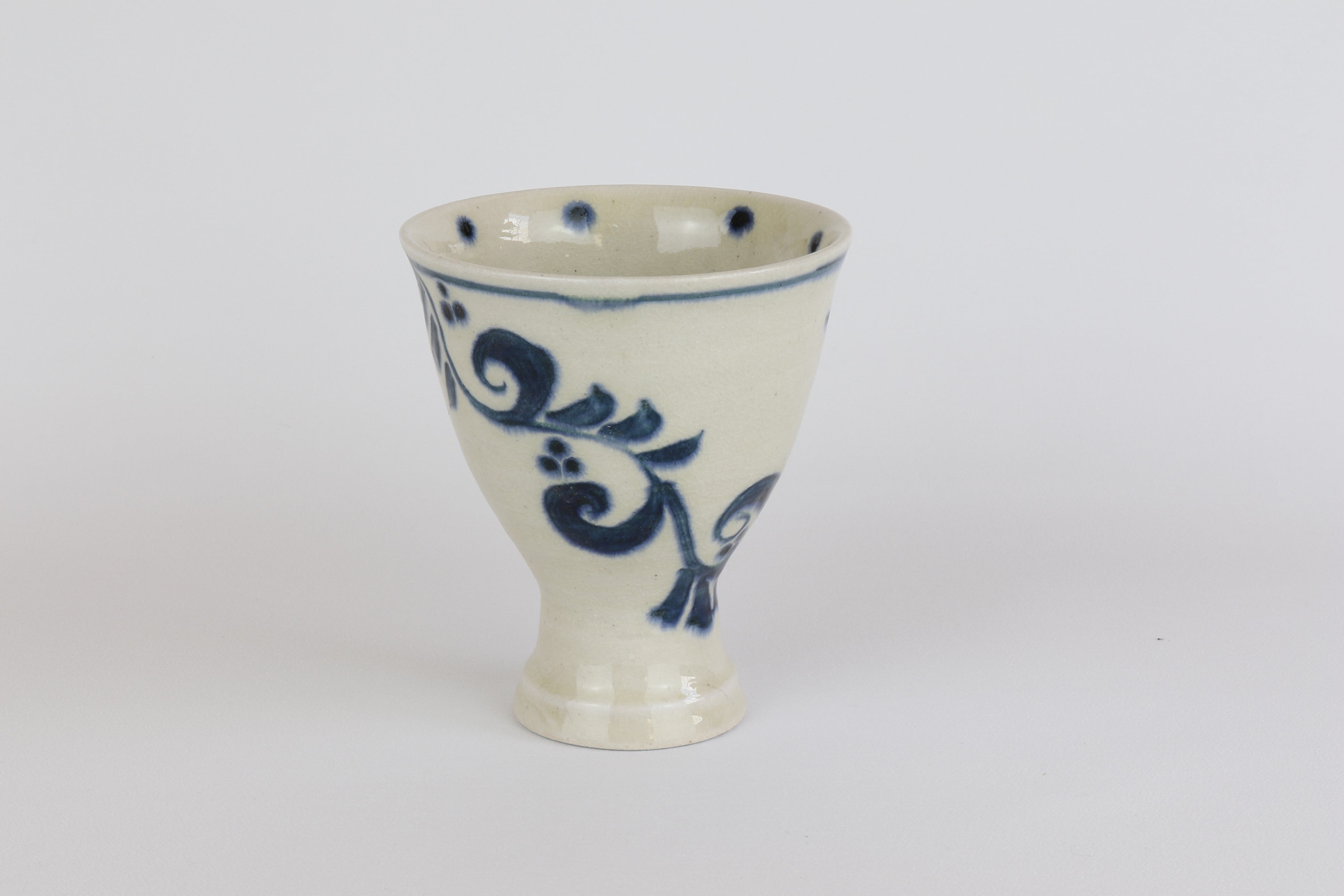 安南 高台ゴブレット【B級品 特価】