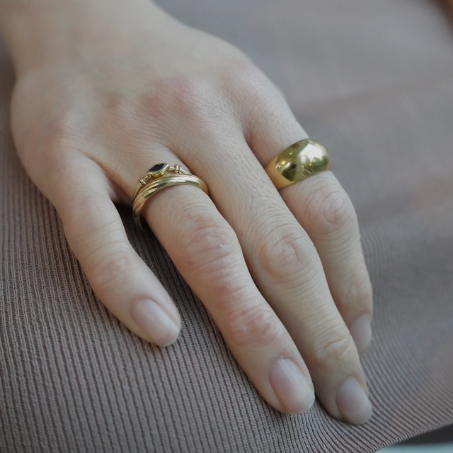 14K Modern Design Gold Ring