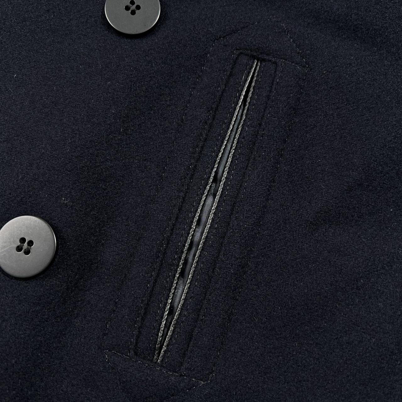 PER BACCO ペルバッコ × International Gallery BEAMS インターナショナルギャラリー ビームス Pコート ピーコート 46 /ネイビー