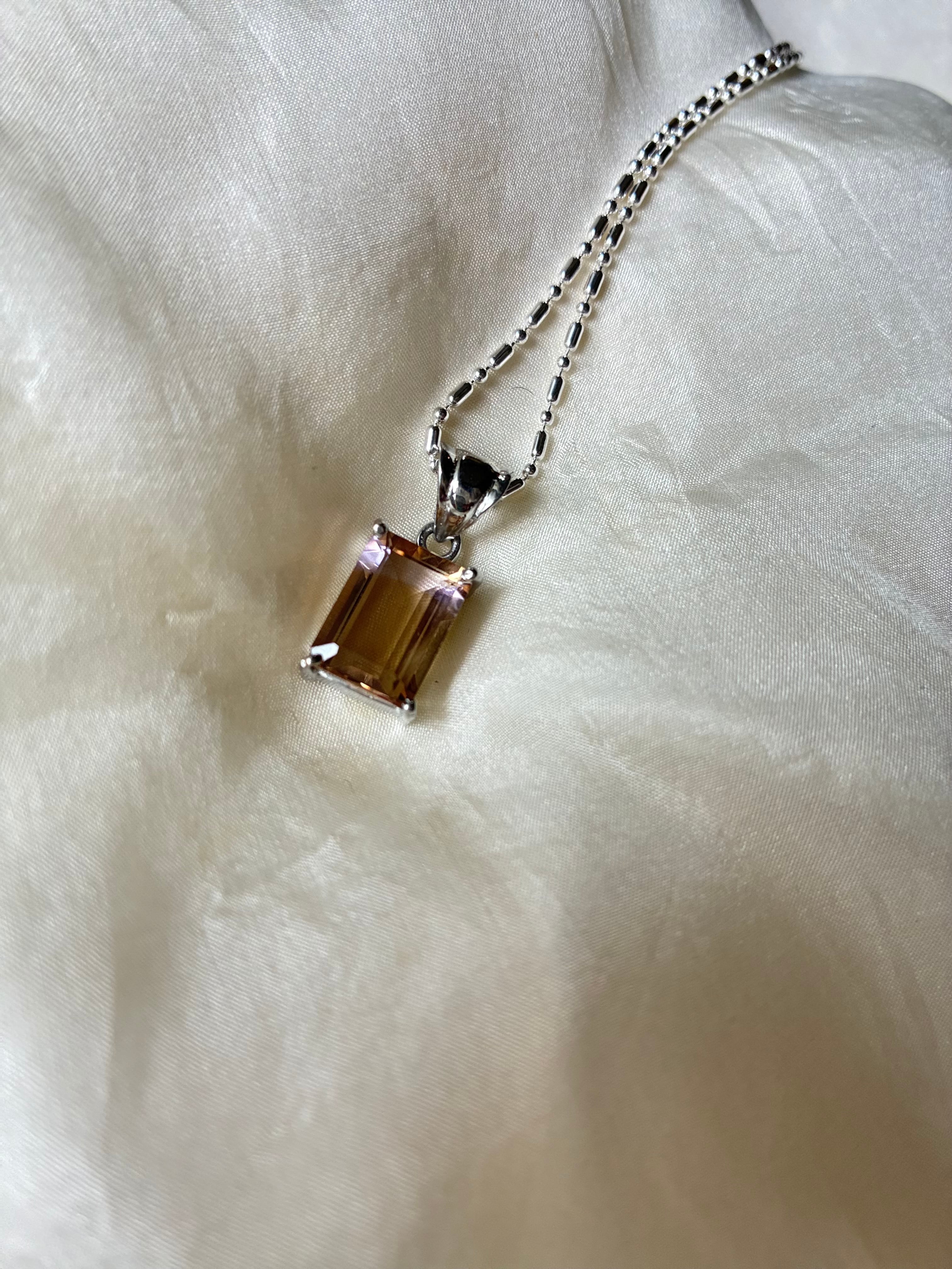 Ametrine〜安定〜  necklace