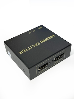 HDMI 分配器 スプリッター 同時出力 1入力2出力 4K 3D HDCP PC/PS4/DVDプレーヤーなど 動作確認済