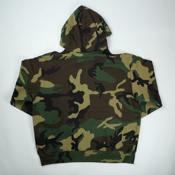 Supreme迷彩 S Logo ZipUp Hooded Sweatshirt 【公式通販】