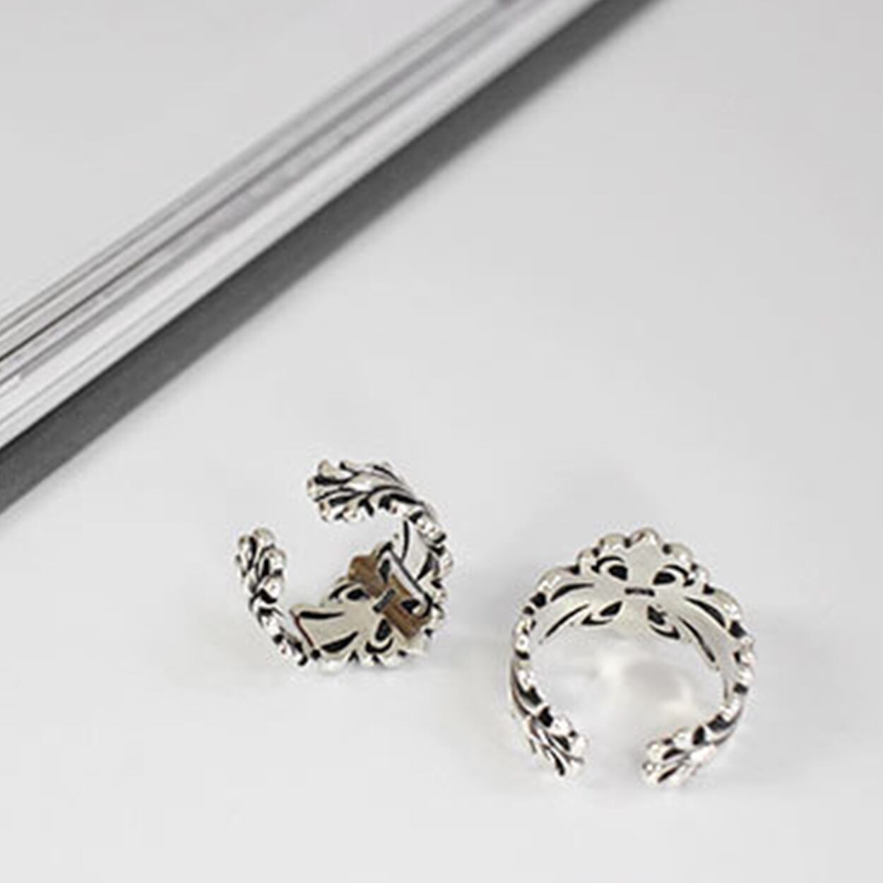 SV925-33 ring シルバー925 巾着付き シルバーアクセサリー リング 925