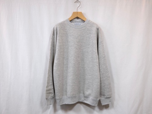 UNIVERSAL PRODUCTS.”YAAH ECO T/C CREW NECK SWEAT GRAY” ”