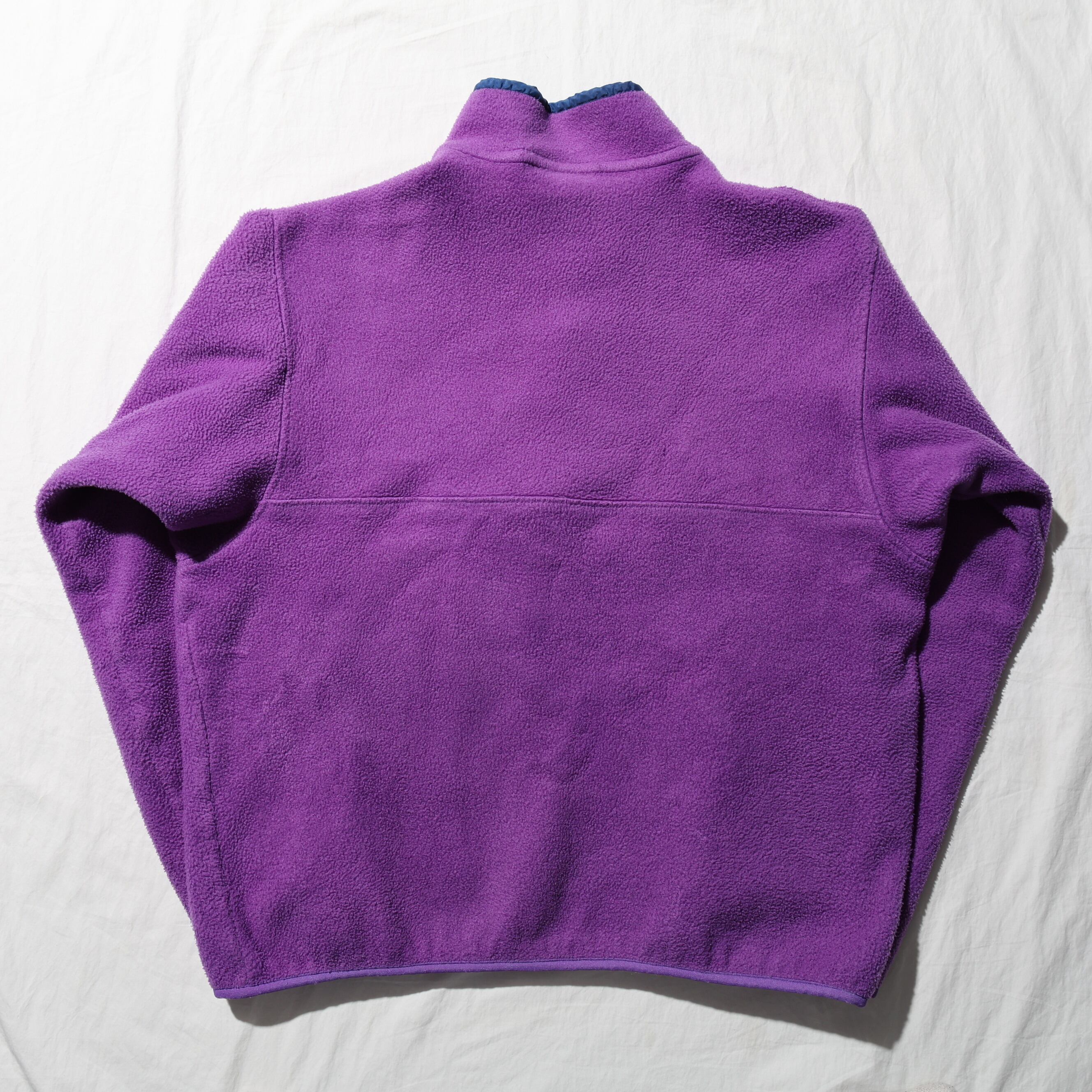 XL 93年 USA ナイロン前立て 旧肉厚個体 パープル Synchilla Snap-T