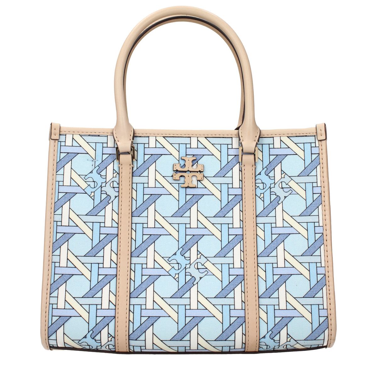 TORY BURCH トリーバーチ レディース ハンドバッグ ファブリック ライトブルー