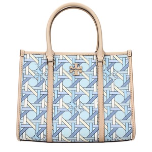 TORY BURCH トリーバーチ レディース ハンドバッグ ファブリック ライトブルー