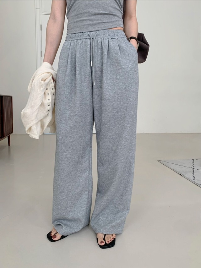 Wide Leg Sweat Pants