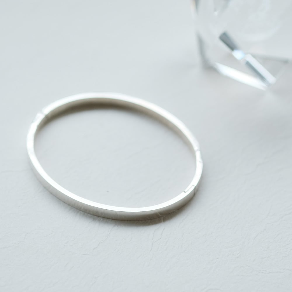 幅4mm バングル シルバー925 | クラウドジュエリー(Cloud-jewelry