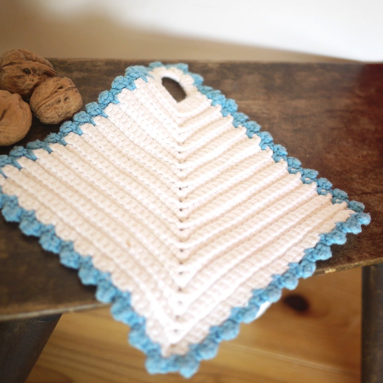 手編みのモチーフ ハンドニット フィンランド