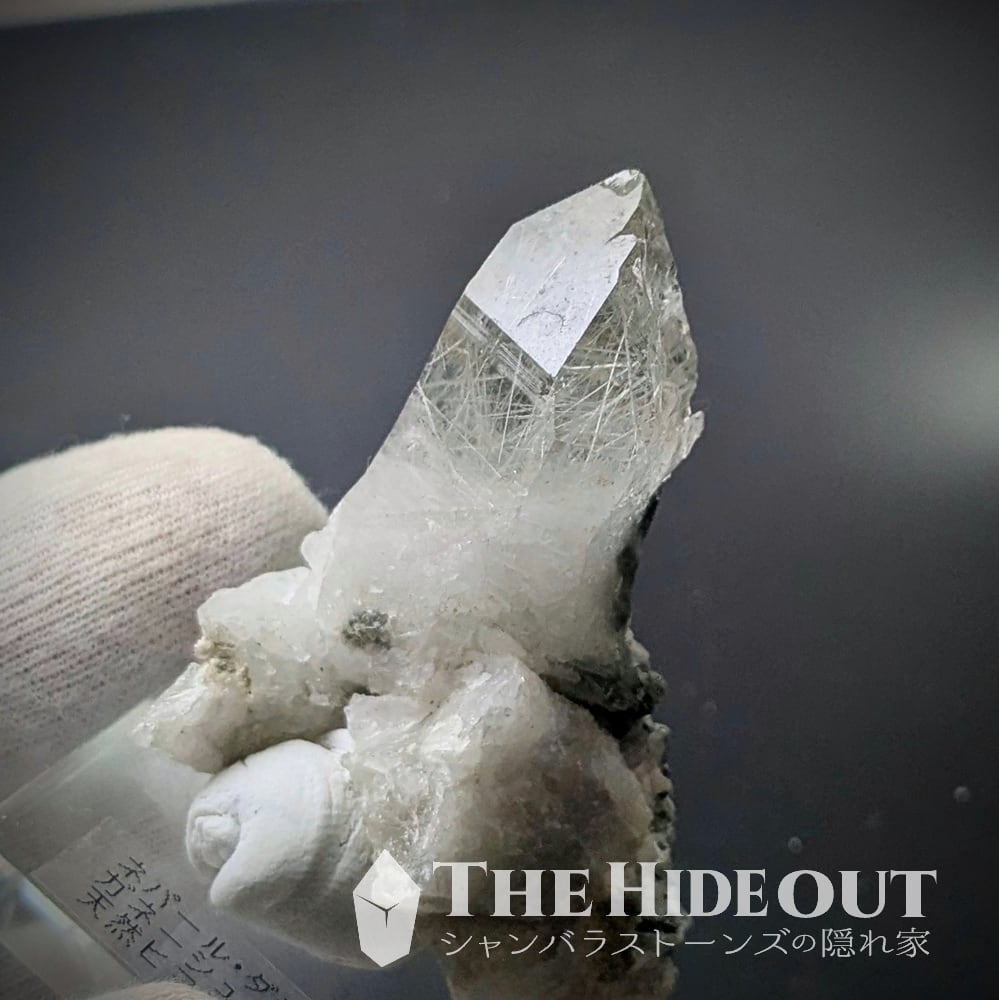 ヒマラヤ水晶オールドストック原石標本030 ジュビジュビ針金入ってい