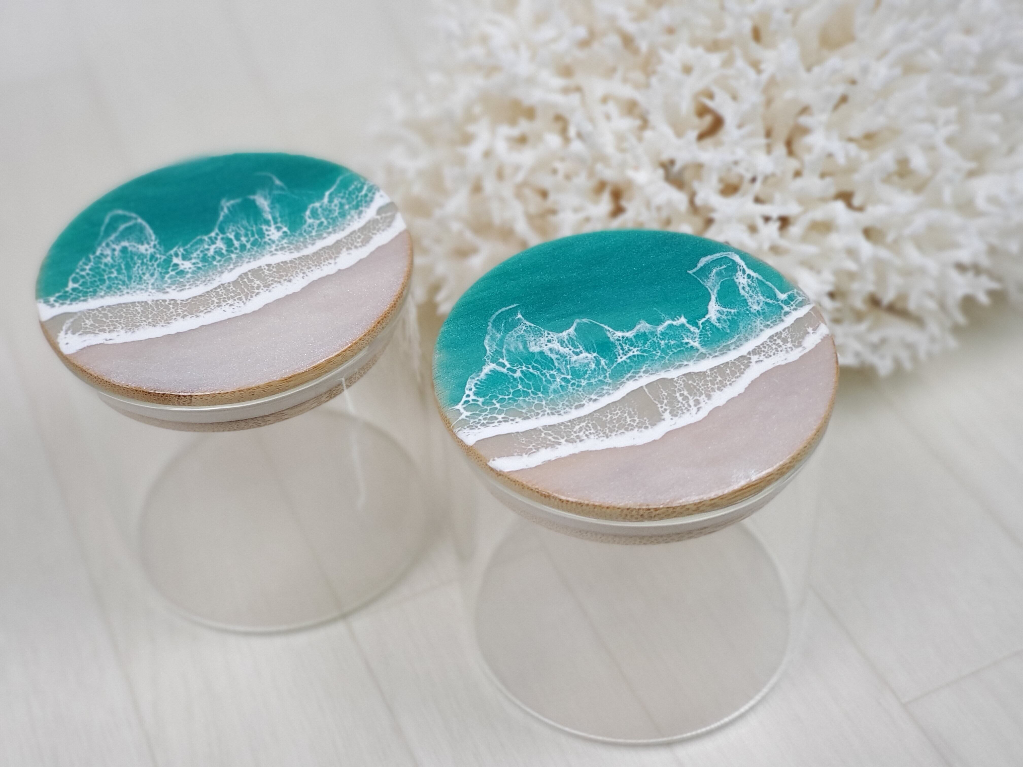 92.オーシャンレジンアート キャニスター