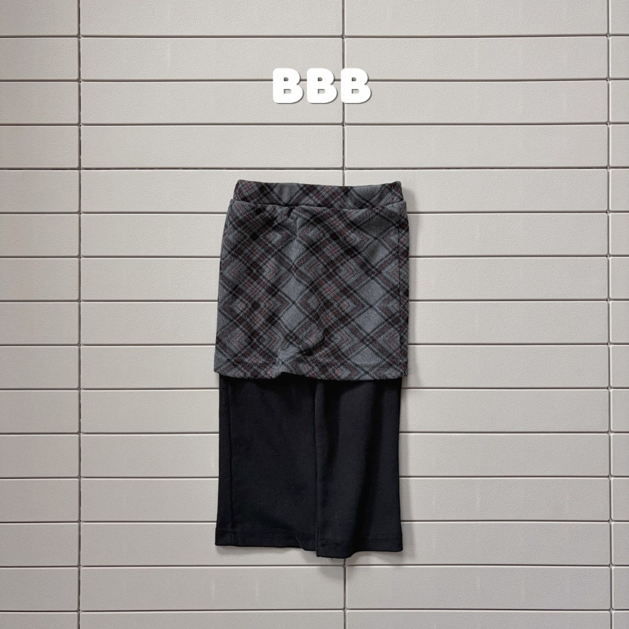 韓国子供服 / 26Autumn / 〖取寄〗BBB / ミディキュロットスカート / ユニセックス / キッズ服 *XXS~XL*