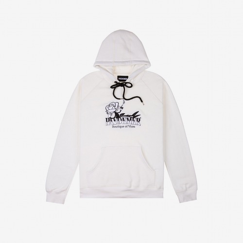 【PAS DE MER/パドゥメ】ROSE HOODY パーカー / NATURAL