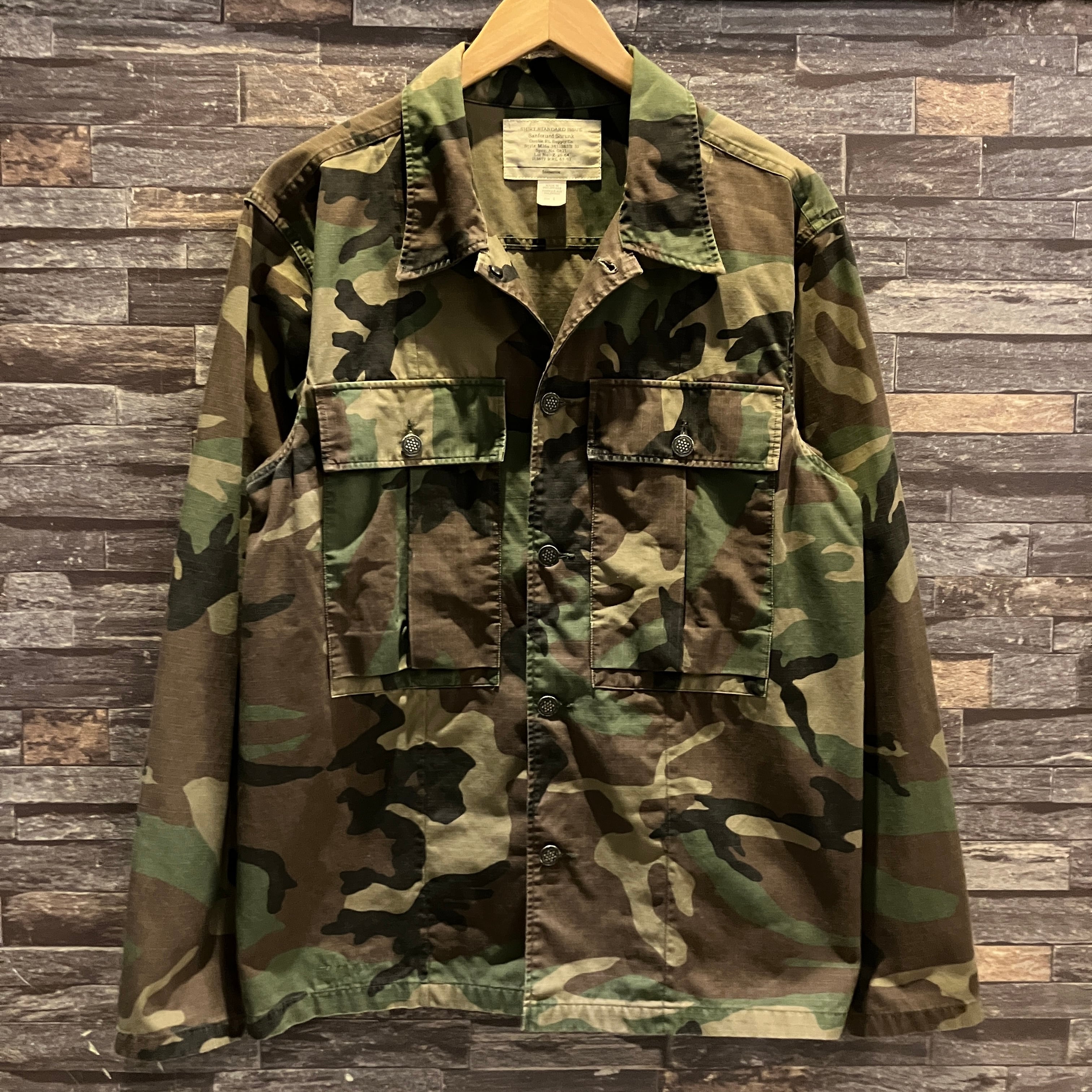Ron Herman別注 RRL 迷彩 ミリタリーシャツ ジャケット XL RRL CAMO MILITARY SHIRT RON HERMAN別注 | safarionline