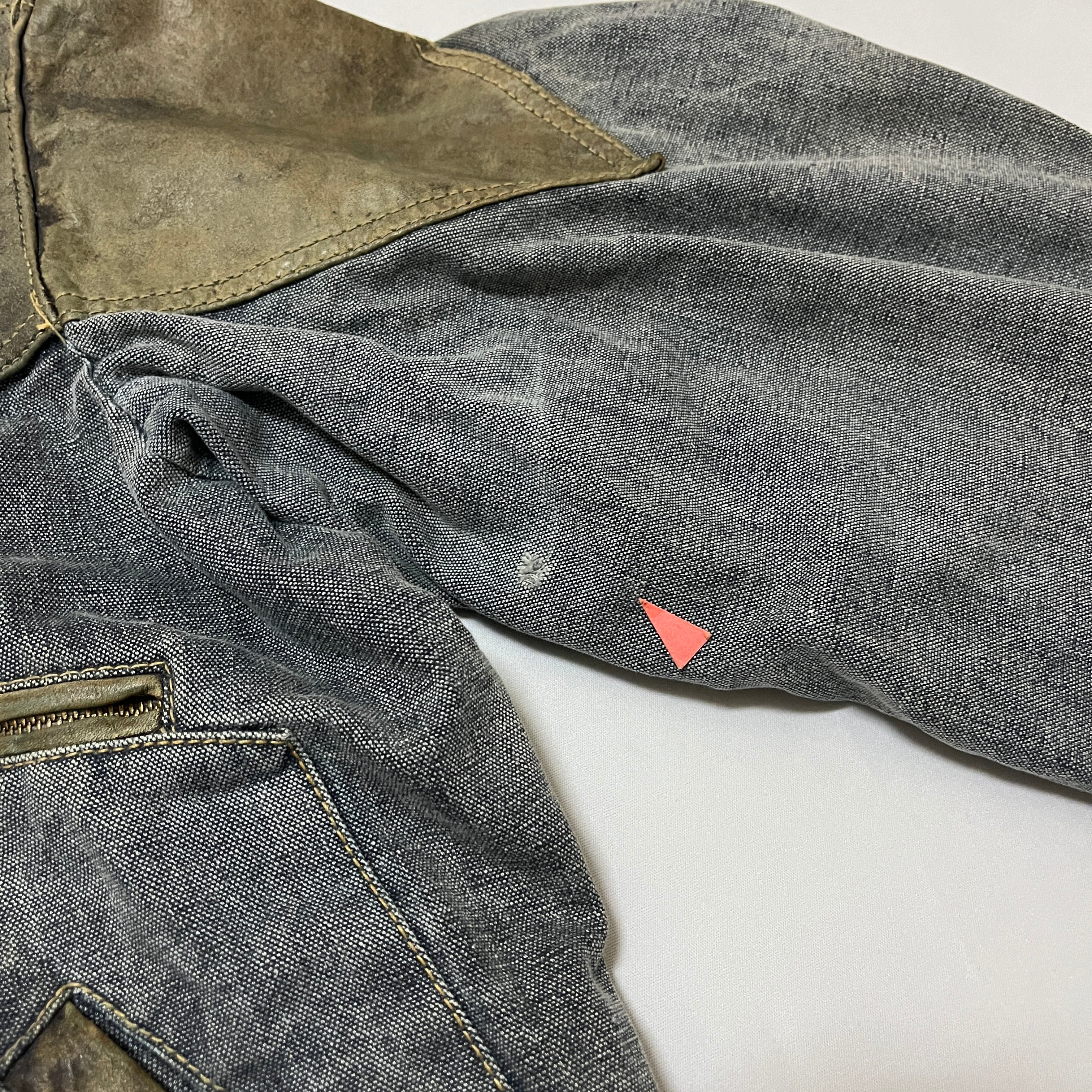 80s GUESS レザー×デニム ボンバージャケット | BANCA 80s GUESS レザー×デニム ボンバージャケット | BANCA